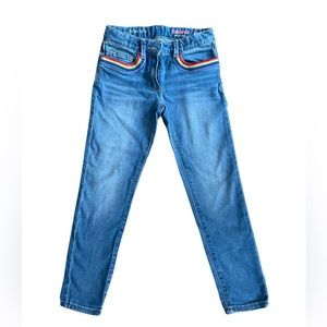 Crewcuts jeans. Toothpick size 8girls